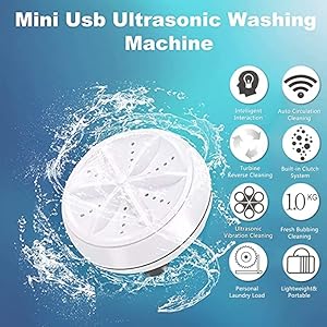 Mini Portable Turbine Washer