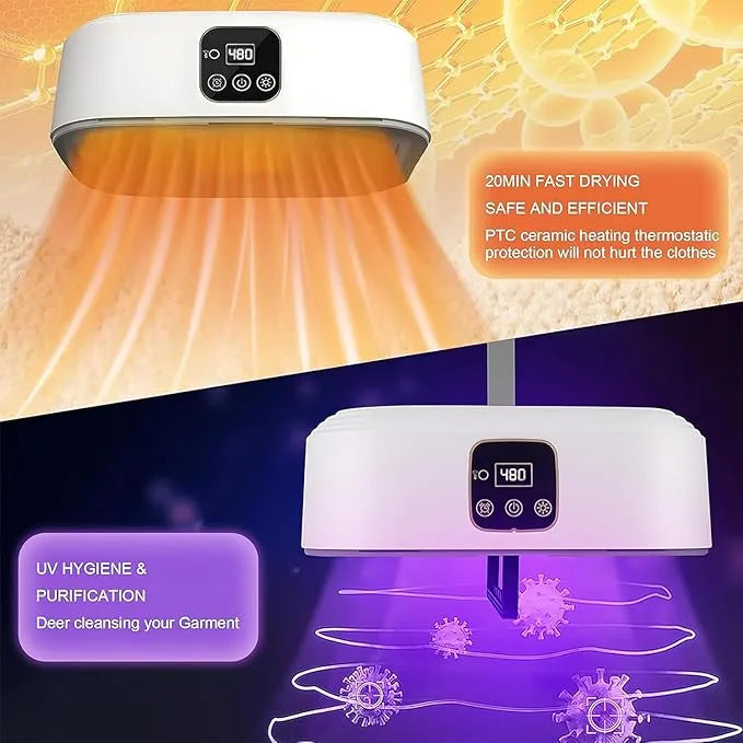 Mini Electric Foldable Cloth Warmer Machine