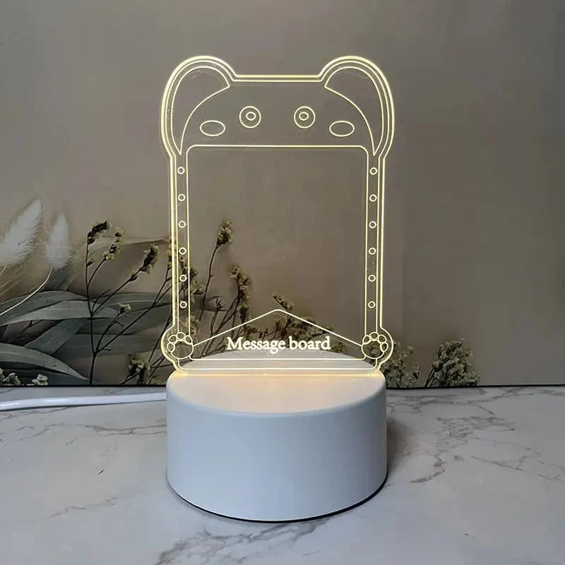 Acrylic Message Board